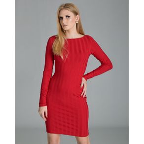 vestido forum vermelho