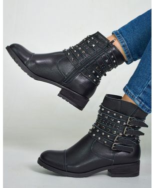 Bota Coturno Parô Couro 0111068 | Teffé calçados