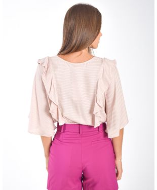 comprar blusa rosa santa