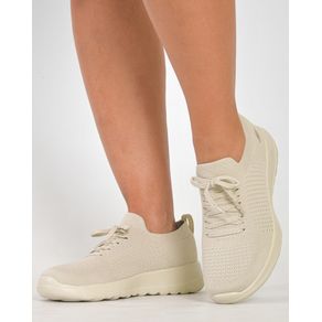 TÊNIS  KNIT SKECHERS 9497 NATURAL 35