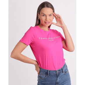 T-SHIRT TOMMY HILFIGER 14865 MAGENTA M