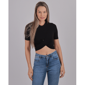 CROPPED COLCCI 14952 PRETO M