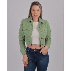 JAQUETA FLOR DE LIS 14958 VERDE G