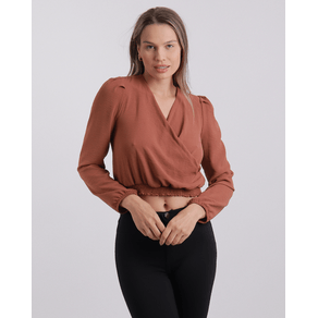 BLUSA REISEN PA 15003 MARROM M